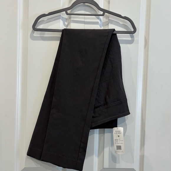 NEW Lisette L Montreal Magical Lycra Black Straight Pant - Picture 5 of 8